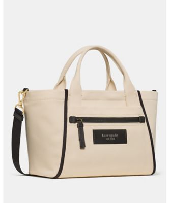 【新品】ケイトスペード スクイーズ キャンバス トートバッグ 未使用 ダッシュ キャンバス トート | KATE SPADE NEW YORK (Women)/ケイト