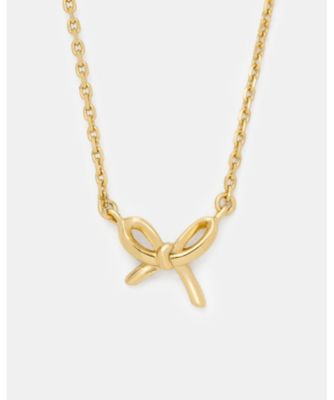 ＜kate spade new york (Women)＞ガーリー　パーリー　ミニ　ボウ　ペンダント