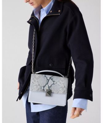 デコ スネーク エンボスド チェーン ショルダー バッグ | kate spade