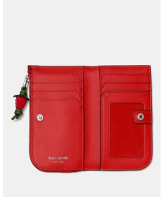 デヴィン パテント バイフォールド ウォレット | kate spade new york