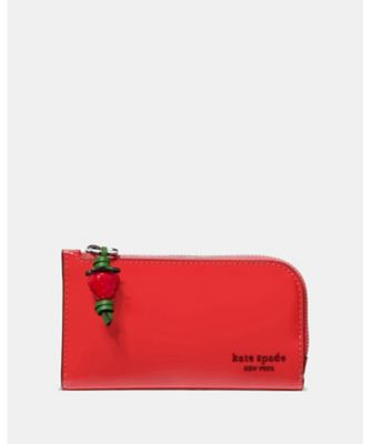 レッド系 kate spade new york (Women)の二つ折り・三つ折り財布