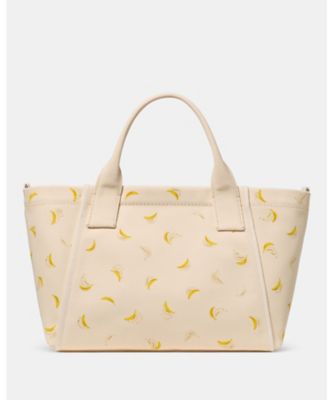 ダッシュ バナナ キャンバス トート バッグ | kate spade new york