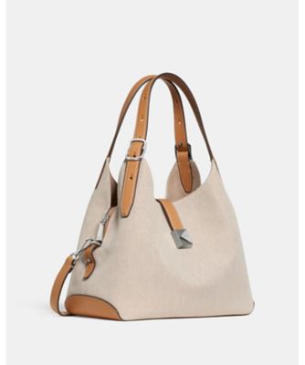 デコ キャンバス クロスボディ トート バッグ | kate spade new york