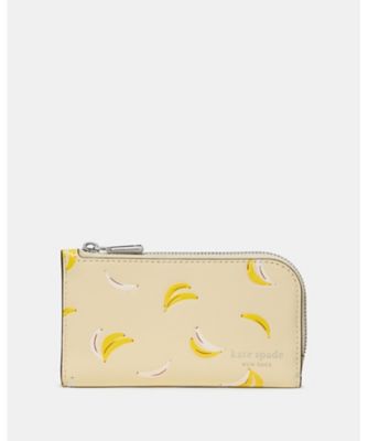 ケヴィン・エヤーズ いとしのバナナ　EOP-80837 帯付 デヴィン バナナ バイフォールド ウォレット | kate spade new york