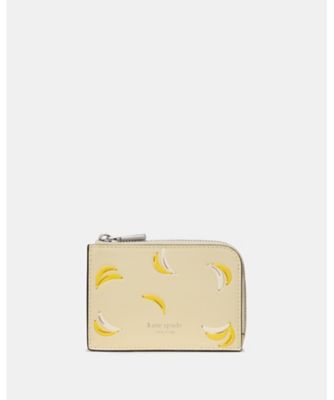 バナナ ミニ ジップ カード ケース | kate spade new york (Women