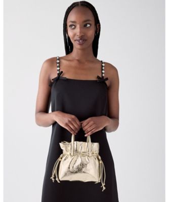 リオ メタリック ミニ トート バッグ | kate spade new york (Women 