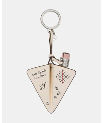 チャームド ペーパー エアプレイン バッグ チャーム | kate spade new