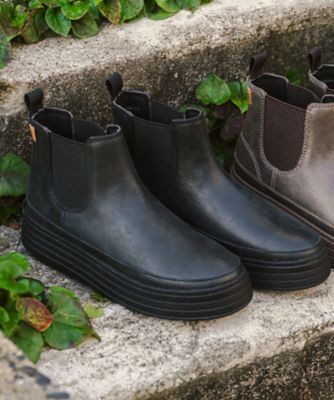 ＜REDWOOD RIVER (Women/Men)＞レッドウッドリバー　Ｍ１２Ｃ　サイドゴアブーツ　ブラック　ブーツ