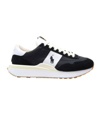 ＰＯＬＯ　ＲＡＬＰＨ　ＬＡＵＲＥＮ　Ｐ１６Ｔ　ＴＲＡＩＮ　８９　トレイン８９　ブラックスエード　スニーカー