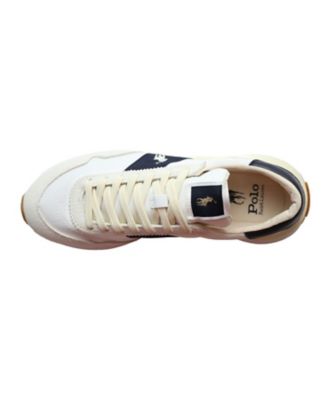 ＰＯＬＯ　ＲＡＬＰＨ　ＬＡＵＲＥＮ　Ｐ１６Ｔ　ＴＲＡＩＮ　８９　トレイン８９　ホワイトスエード　スニーカー