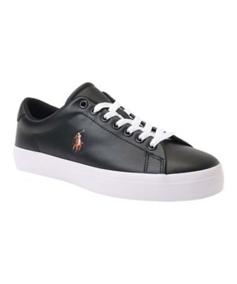 ＜POLO RALPH LAUREN WOMENS (Women)＞ＰＯＬＯ　ＲＡＬＰＨ　ＬＡＵＲＥＮ　Ｐ１７Ｔ　ＬＯＮＧＷＯＯＤ　ロングウッド　ブラック　スニーカー