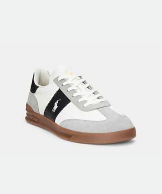 ＰＯＬＯ　ＲＡＬＰＨ　ＬＡＵＲＥＮ　Ｐ４９Ｖ　ヘリテージ　エラ　ホワイトスエード　スニーカー