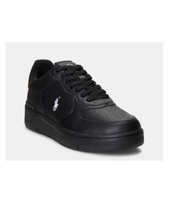 ＜POLO RALPH LAUREN WOMENS (Women)＞ＰＯＬＯ　ＲＡＬＰＨ　ＬＡＵＲＥＮ　Ｐ５９Ｔ　ＭＡＳＴＥＲＳ　ＣＯＵＲＴ　マスターズコート　ブラックブラック　スニーカー