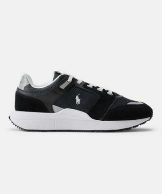 ＜POLO RALPH LAUREN WOMENS (Women)＞ＰＯＬＯ　ＲＡＬＰＨ　ＬＡＵＲＥＮ　Ｐ６７Ｖ　ＴＲＮ　８９　ＰＰ　Ｖ２　トレイン　８９　ＰＰ　Ｖ２　ブラック　スニーカー