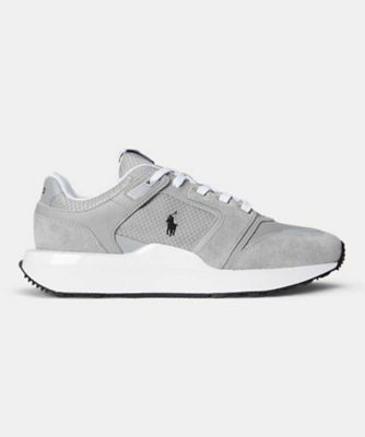 ＜POLO RALPH LAUREN WOMENS (Women)＞ＰＯＬＯ　ＲＡＬＰＨ　ＬＡＵＲＥＮ　Ｐ６７Ｖ　ＴＲＮ　８９　ＰＰ　Ｖ２　トレイン　８９　ＰＰ　Ｖ２　グレー　スニーカー