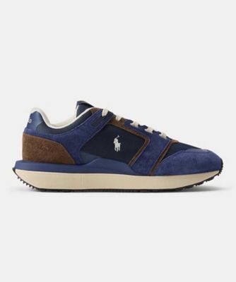 ＜POLO RALPH LAUREN WOMENS (Women)＞ＰＯＬＯ　ＲＡＬＰＨ　ＬＡＵＲＥＮ　Ｐ６７Ｖ　ＴＲＮ　８９　ＰＰ　Ｖ２　トレイン　８９　ＰＰ　Ｖ２　ネイビー　スニーカー