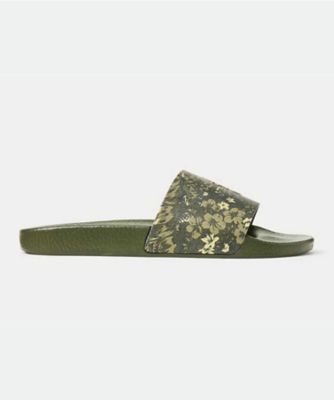 ＜POLO RALPH LAUREN (Men)＞ＰＯＬＯ　ＲＡＬＰＨ　ＬＡＵＲＥＮ　Ｐ８４Ａ　ＰＯＬＯ　ＳＬＩＤＥ　ポロスライド　カーキ　サンダル