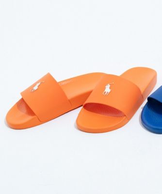 POLO RALPH LAUREN P85V ポロ スライド オレンジ