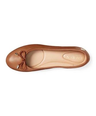ＬＡＵＲＥＮ　ＲＡＬＰＨ　ＬＡＵＲＥＮ　Ｒ０１Ｈ　Ｊａｙｎａ　フラットバレエ　タン　フラットシューズ