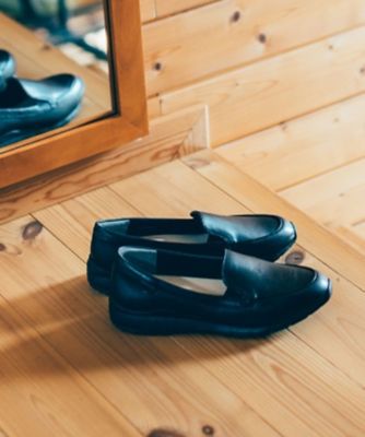 ＜REDWOOD RIVER (Women/Men)＞レッドウッドリバー　Ｒ０２Ａ　フラットシューズ　ブラック　フラットシューズ