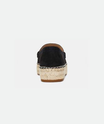 ＬＡＵＲＥＮ　ＲＡＬＰＨ　ＬＡＵＲＥＮ　Ｒ０４Ｈ　Ｌｕｉｚｅ　スエード　ローファー　エスパドリーユ　ブラックスエード　フラットシューズ