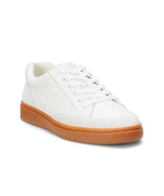 ＬＡＵＲＥＮ　ＲＡＬＰＨ　ＬＡＵＲＥＮ　Ｒ０５Ｈ　Ｈａｉｌｅｙ　レザースニーカー　ホワイト　スニーカー
