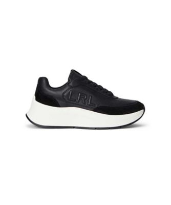 LAUREN RALPH LAUREN (Women)/ローレン ラルフ ローレン LAUREN RALPH LAUREN R11H FRANKY フランキー ブラック スニーカー ブラック 靴【三越伊勢丹/公式】