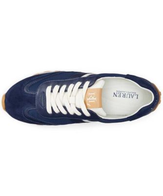 ＬＡＵＲＥＮ　ＲＡＬＰＨ　ＬＡＵＲＥＮ　Ｒ９０Ｇ　ＤＡＮＩ　レザースニーカー　ネイビーホワイト　スニーカー