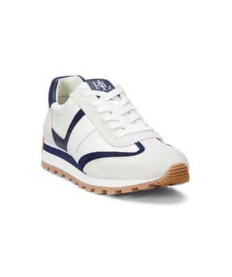 ＬＡＵＲＥＮ　ＲＡＬＰＨ　ＬＡＵＲＥＮ　Ｒ９０Ｇ　ＤＡＮＩ　レザースニーカー　ホワイト　スニーカー