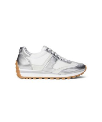 ＜LAUREN RALPH LAUREN (Women)＞ＬＡＵＲＥＮ　ＲＡＬＰＨ　ＬＡＵＲＥＮ　Ｒ９０Ｇ　ＤＡＮＩ　ダニ　シルバー　スニーカー