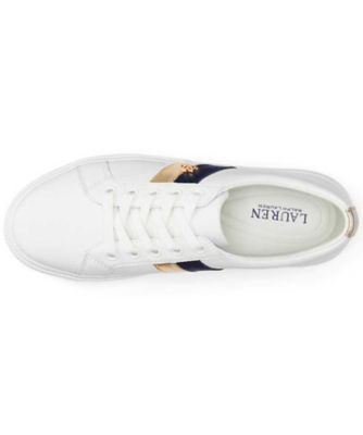 Lauren Ralph Lauren◆レザー ロゴ スニーカー*送料関税込 LAUREN RALPH LAUREN R91G Janson