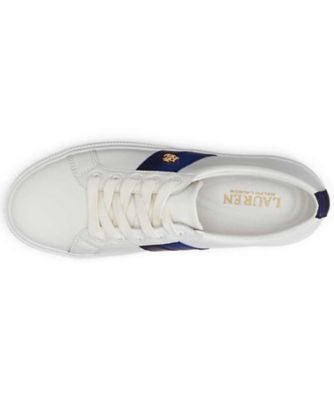 ＬＡＵＲＥＮ　ＲＡＬＰＨ　ＬＡＵＲＥＮ　Ｒ９１Ｇ　Ｊａｎｓｏｎ　ＩＩ　レザースニーカー　ホワイトネイビー　スニーカー