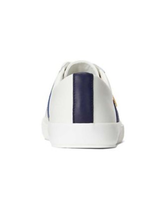 ＬＡＵＲＥＮ　ＲＡＬＰＨ　ＬＡＵＲＥＮ　Ｒ９１Ｇ　Ｊａｎｓｏｎ　ＩＩ　レザースニーカー　ホワイトネイビー　スニーカー