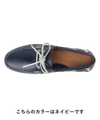 ＰＯＬＯ　ＲＡＬＰＨ　ＬＡＵＲＥＮ　ＲＢ０６　ＭＥＲＴＯＮ　ＢＯＡＴ　マートンボート　ダークブラウン　カジュアルシューズ