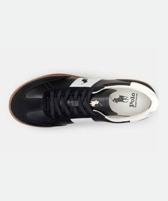 ＰＯＬＯ　ＲＡＬＰＨ　ＬＡＵＲＥＮ　ＲＥ４９　ヘリテージ　エラ　ブラックスエード　スニーカー