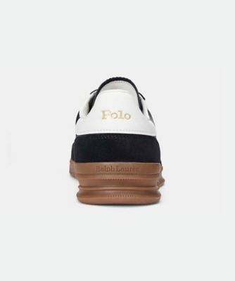 ＰＯＬＯ　ＲＡＬＰＨ　ＬＡＵＲＥＮ　ＲＥ４９　ヘリテージ　エラ　ブラックスエード　スニーカー