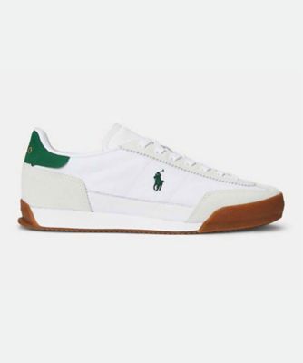 ＰＯＬＯ　ＲＡＬＰＨ　ＬＡＵＲＥＮ　ＲＥ５９　ヘスター　ホワイトグリーン　スニーカー
