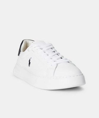 ポロ ラルフローレン RE63 RLITE COURT ホワイトネイビー スニーカー | POLO RALPH LAUREN (Men)/ポロ ...
