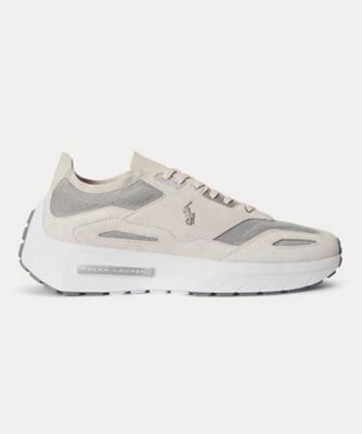 ＜POLO RALPH LAUREN (Men)＞ＰＯＬＯ　ＲＡＬＰＨ　ＬＡＵＲＥＮ　ＲＥ８０　ＢＯＥＲＵＭ　ＫＮＩＴ　アイボリーグレー