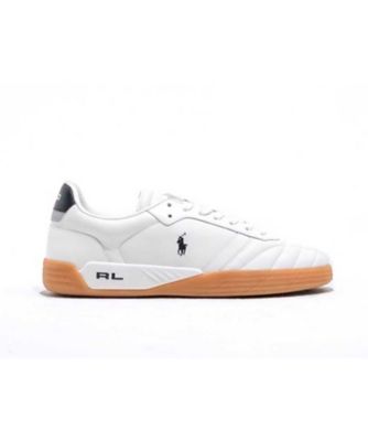 ＜POLO RALPH LAUREN (Men)＞ＰＯＬＯ　ＲＡＬＰＨ　ＬＡＵＲＥＮ　ＲＥ８１　ＢＲＯＯＭＥ　ブルーム　ホワイト　スニーカー