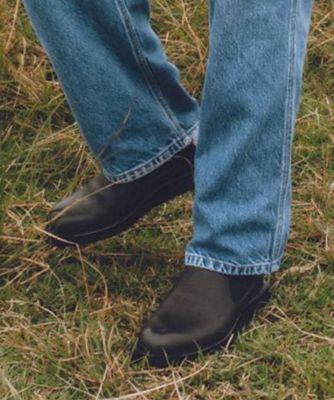 ＜REDWOOD RIVER (Women/Men)＞レッドウッドリバー　ＲＸ０７　サイドゴアスリッポンダークブラウン　カジュアルシューズ