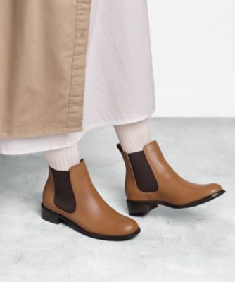 ＜R. (Women)＞アールドット　Ｓ１５Ｃ　サイドゴアブーツ　ライトブラウン　ブーツ