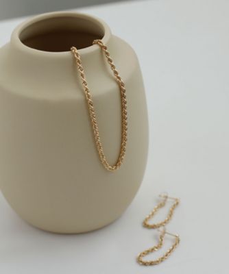 SIENA ROSE - SIENA ROSE シルバーチェーンブレスレットの通販