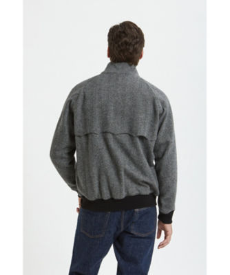 ＵＮＰＡＤＤＥＤ ＰＡＴＴＥＲＮ ＷＯＯＬ Ｇ９ ＢＬＡＣＫ／ＷＨＩＴＥ ＨＥＲＲＩＮＧＢＯＮＥ | BARACUTA (Men)/バラクータ |  三越伊勢丹オンラインストア・通販【公式】