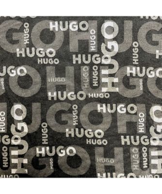 HUGO ボクサーパンツ ブランドロゴ総柄 前閉じ BSB666001