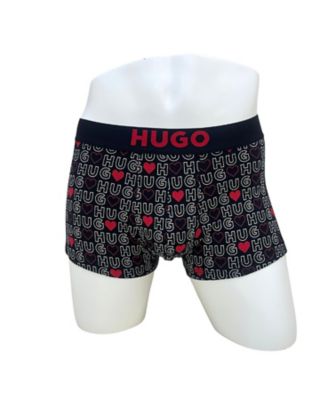 ＜BOSS (Men・ナイティ)＞ＨＵＧＯ　ハート柄　ボクサーパンツ　前閉じ　ＢＳＢ６６６００３ー