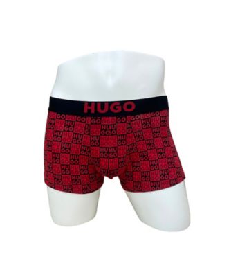 ＜BOSS (Men・ナイティ)＞ＨＵＧＯ　チェック柄　ボクサーパンツ　前閉じ　ＢＳＢ６６６００４ー