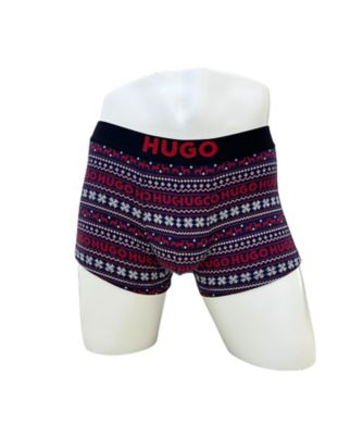 ＜BOSS (Men・ナイティ)＞ＨＵＧＯ　ノルディック柄　ボクサーパンツ　前閉じ　ＢＳＢ６６６０２１ー