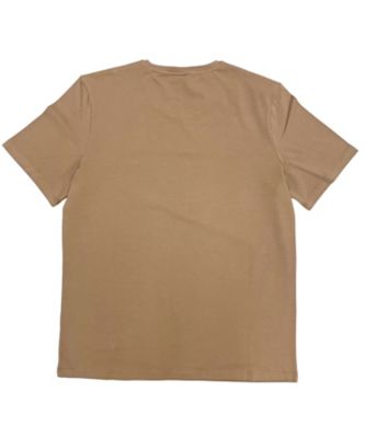ストレッチコットン Tシャツ ロゴエンブロイダリー 