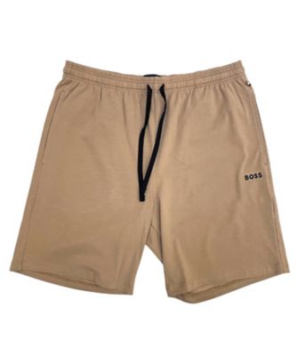 ＜BOSS (Men・ナイティ)＞ラウンジ　ストレッチコットン　ショートパンツ　ロゴエンブロイダリー　ＢＳＨ２６３００２ー